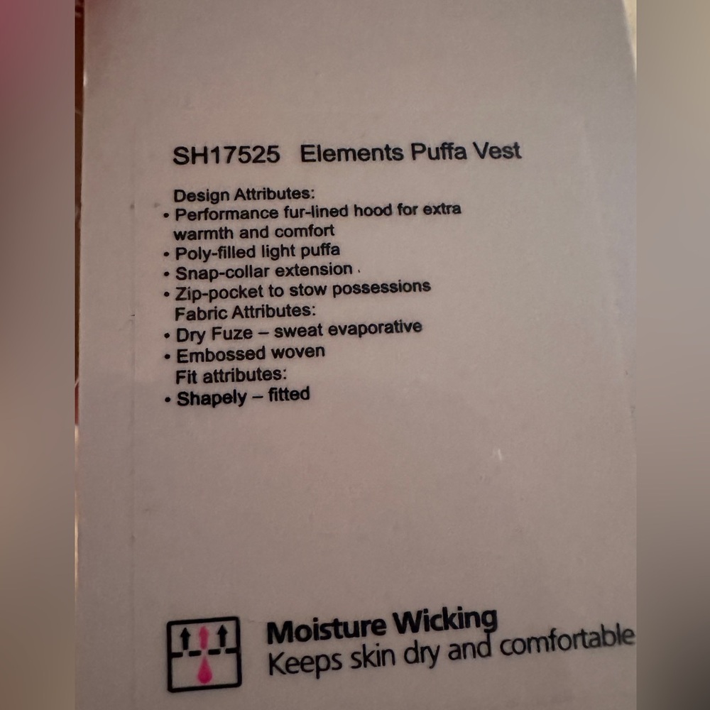 Shape Performance Puffy Vest - Picture 11 of 11